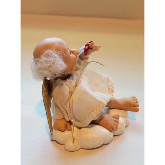 Goebel Richard Simons Reminder Angel Figurine Remember: Be Kind to Animals - Picture 3 of 14
